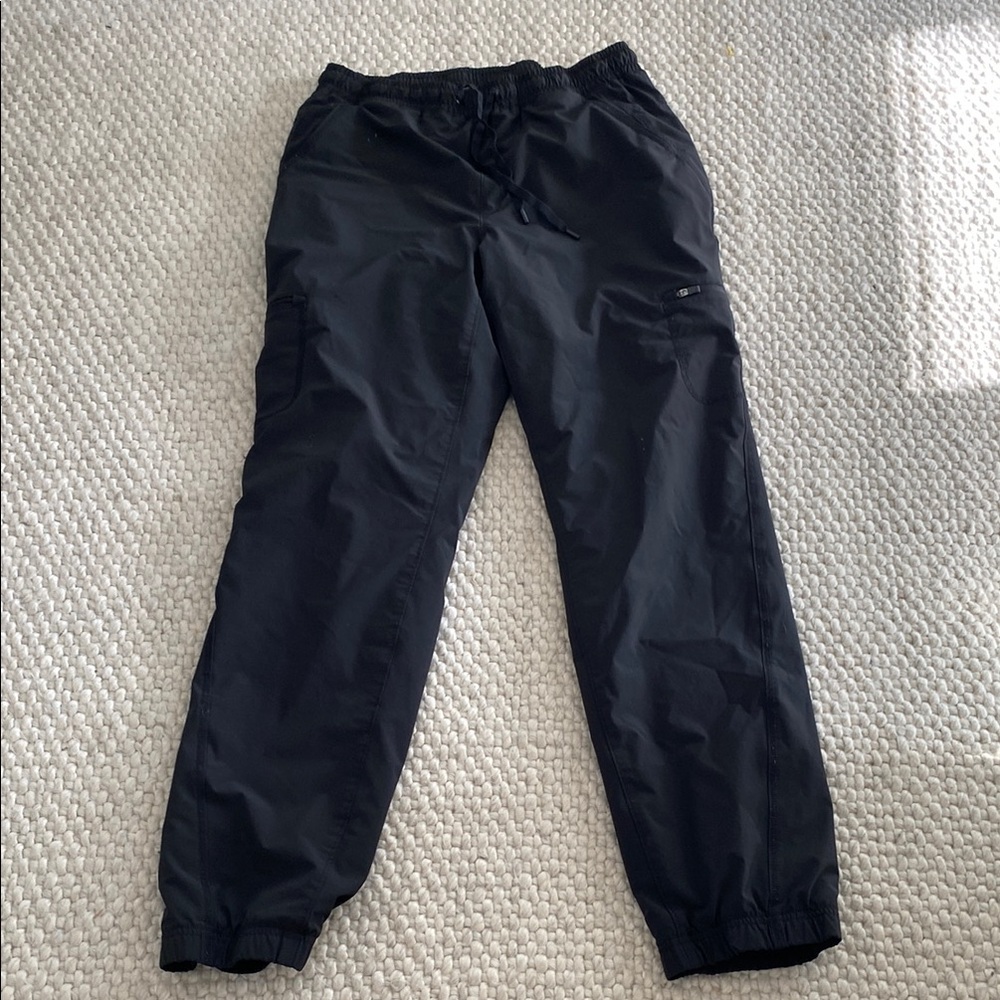 Eddie Bauer Black Jogger Track Pants Relaxed Fit